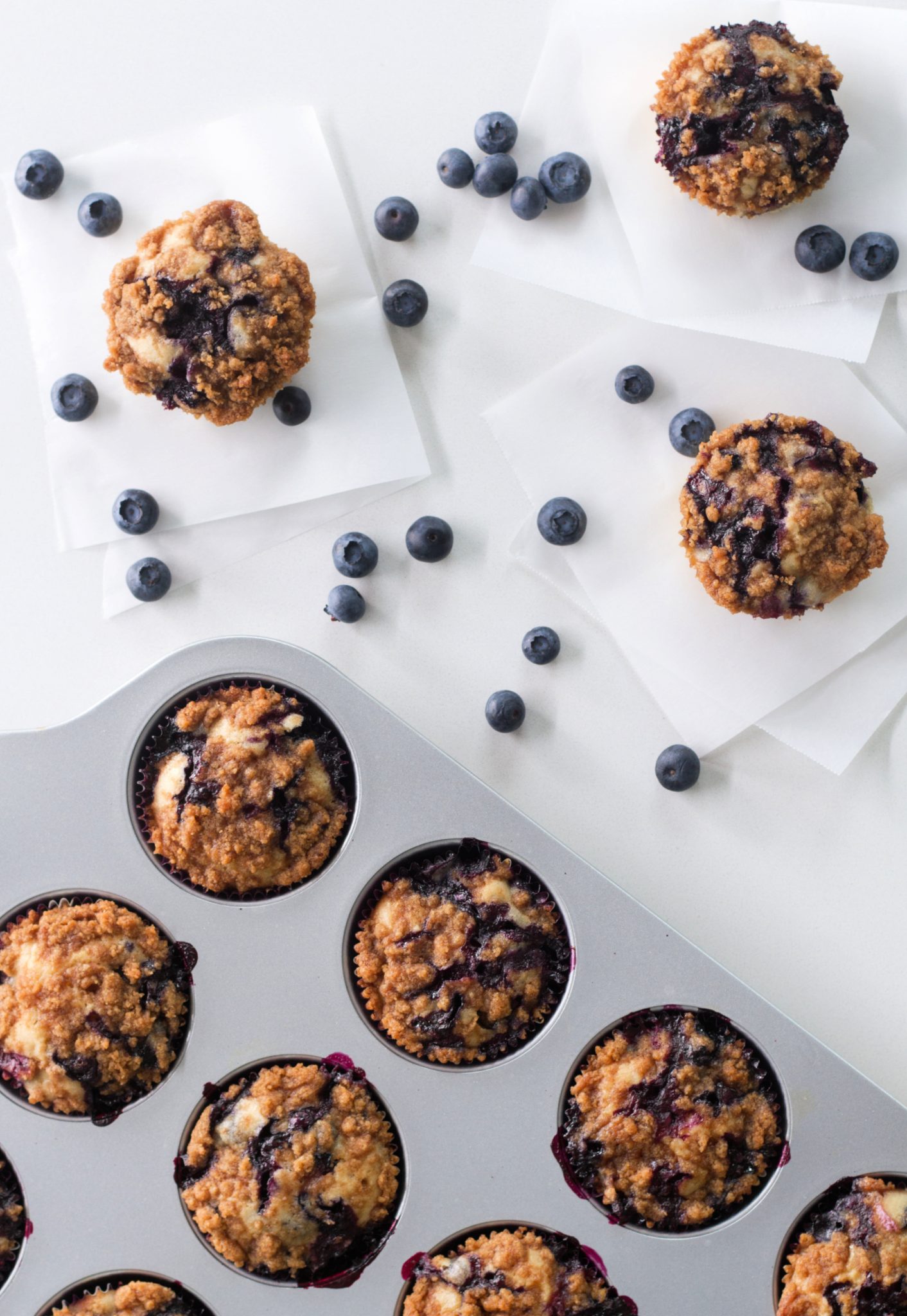 Hormone Balancing Blueberry Keto Flax Muffins