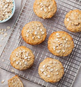 Banana Flax Blender Muffins