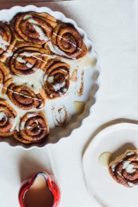 Gluten-Free + Vegan Cinnamon Buns